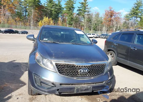 2014 Kia Sportage Lx из США, поврежденный, VIN KNDPBCAC1E7581977